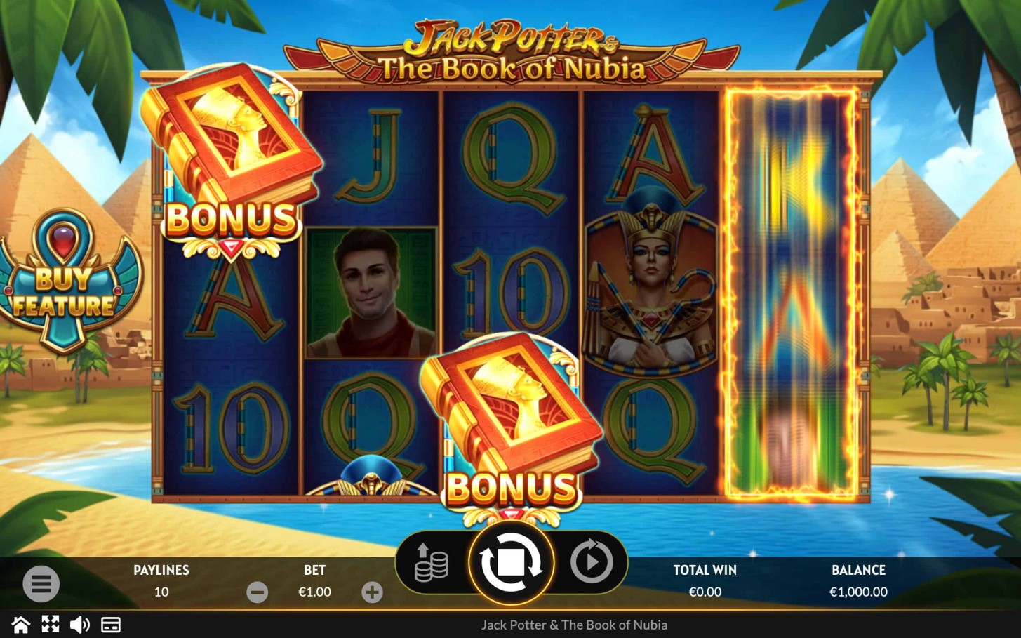 Jack Potter & The Book of Nubia Slot: Everything You Need to Know