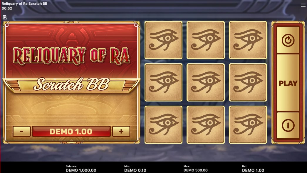 Reliquary of Ra Scratch BB Slot: A Must-Try Online Casino Game