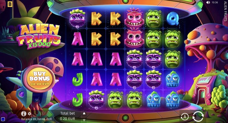 Alien Fruits Online Casino Slot Game