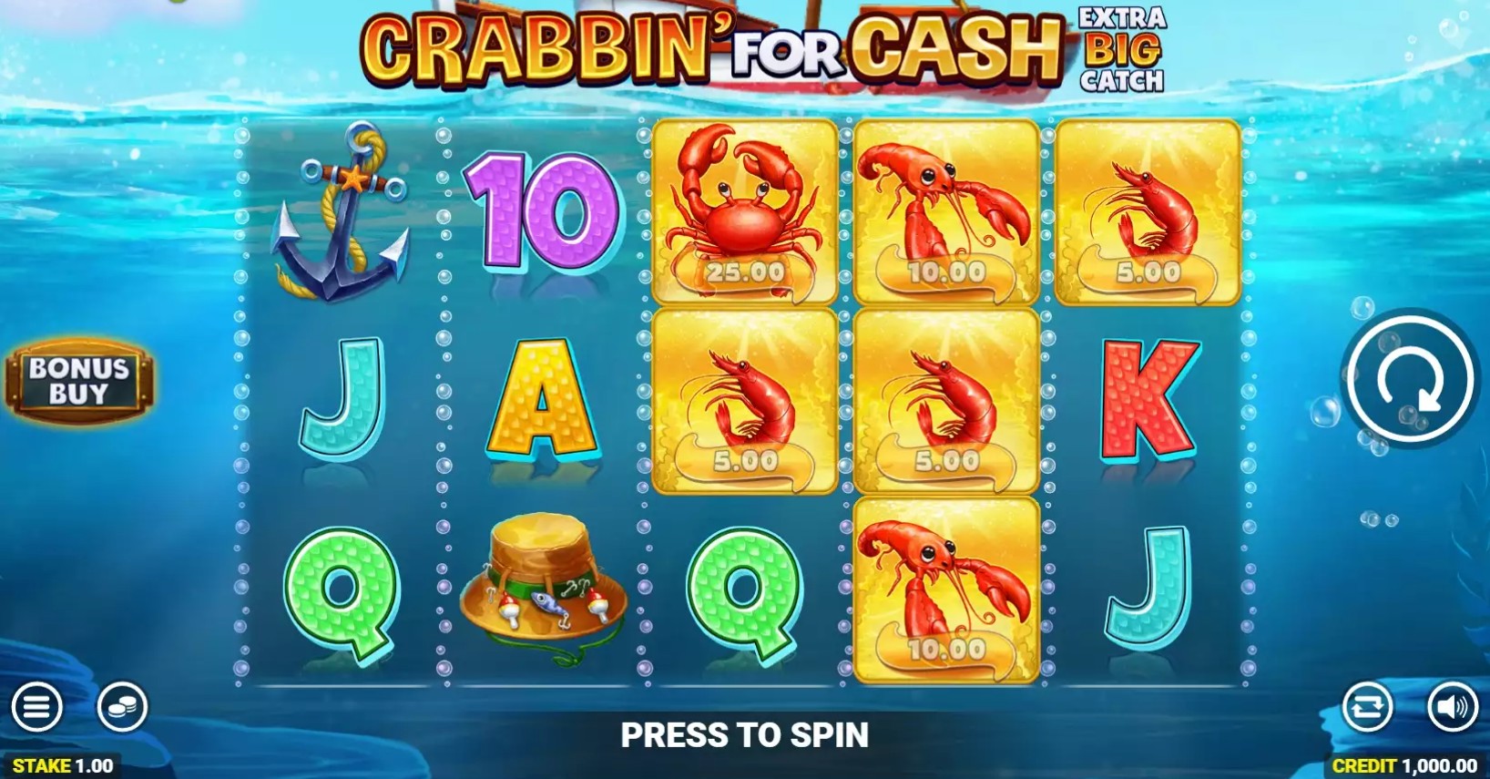 Reeling in Wins: A Guide to Crabbin’ for Cash Extra Big Catch Jackpot King Slot Game